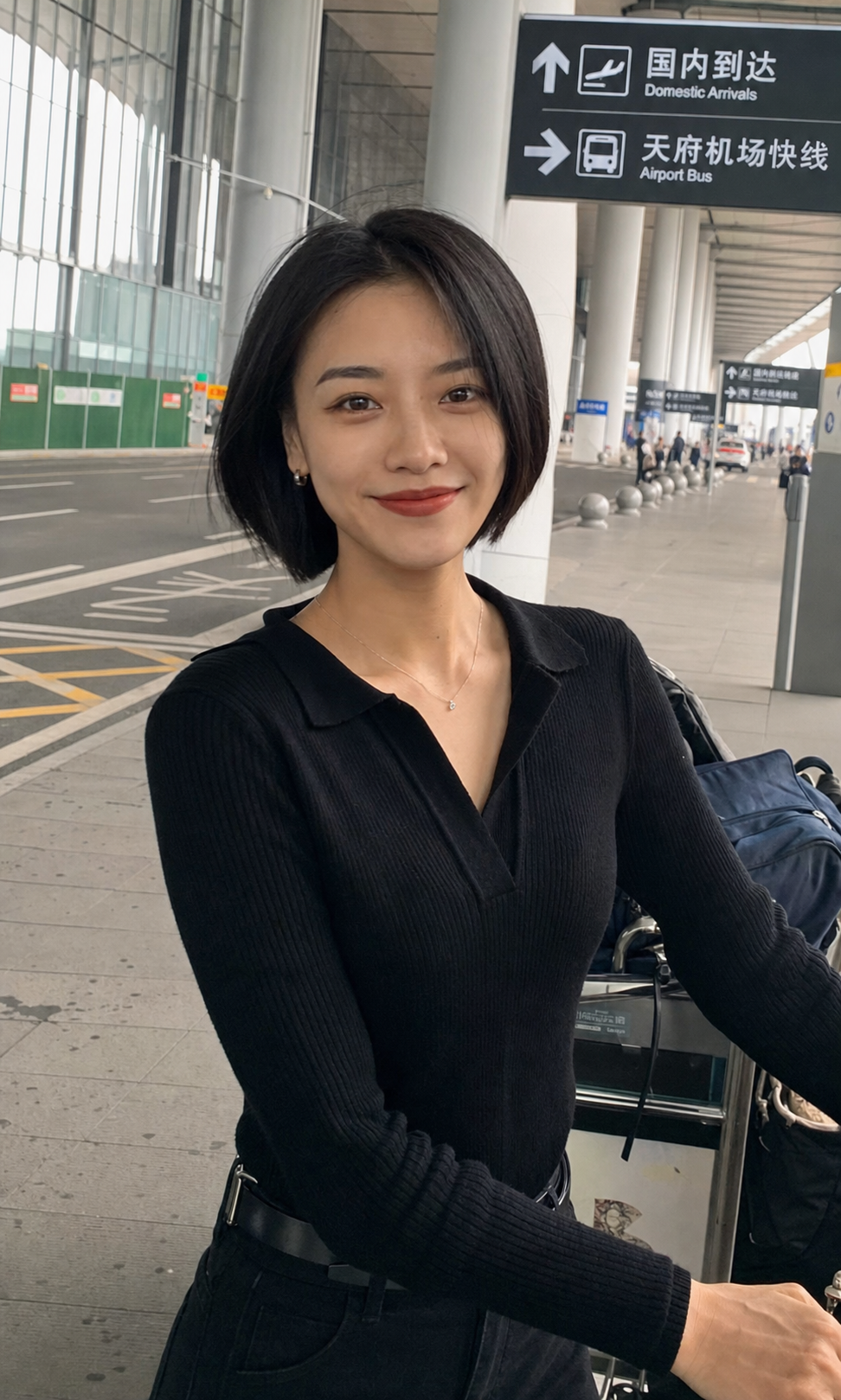 到达口，阿乔接机，偏纪实感